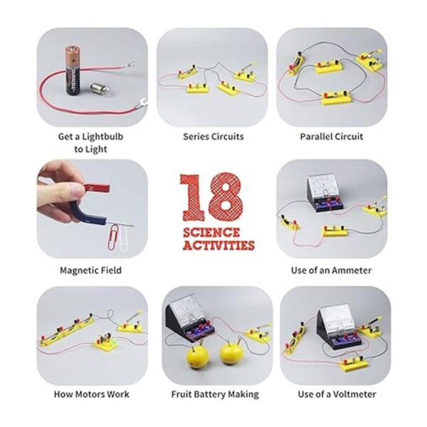 Teenii Kit de electricidad y magnetismo kit de_2