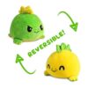 TeeTurtle El peluche Stego reversible original Diseño_2