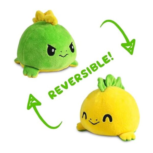 TeeTurtle El peluche Stego reversible original Diseño_2