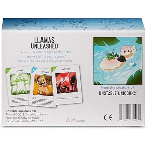 Llamas Unleashed Juego de cartas de The Creators of_2