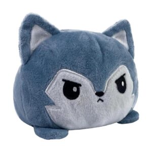 TeeTurtle El peluche reversible de lobo original diseño_1