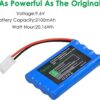 Tectra 96 V 2100 mAh NiMH batería recargable para coche_3