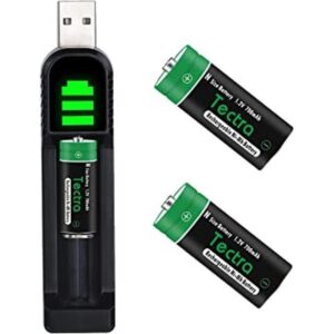 Tectra Batería de tamaño N 12 V 700 mAh cargador USB_1
