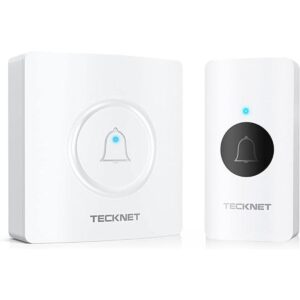 TeckNet Timbre de puerta inalámbrico impermeable