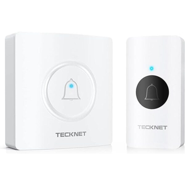 TeckNet Timbre de puerta inalámbrico impermeable