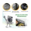 OEM W10810403 W10861642 W10787836 Montaje de cerradura de