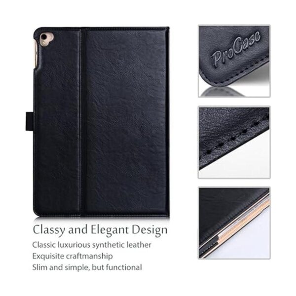 Funda ProCase para Apple iPad Pro 9.7 pulg Negro_2