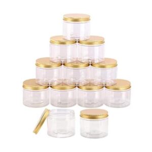 Tecbeauty Paquete de 12 tarros de limo de plástico_1