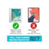 Tech Armor iPad Pro protector de monitor de vidrio_2
