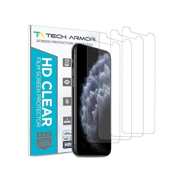 Tech Armor Protector de pantalla de plástico transparente_1
