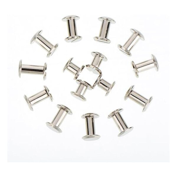 TecUnite 100 tornillos de metal para remaches de clavos