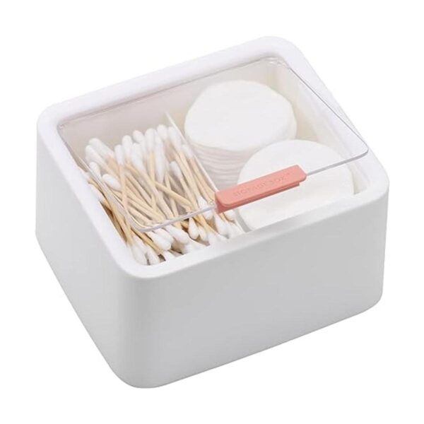 Tecbeauty 2 soportes Qtips Dispensador de hisopos de