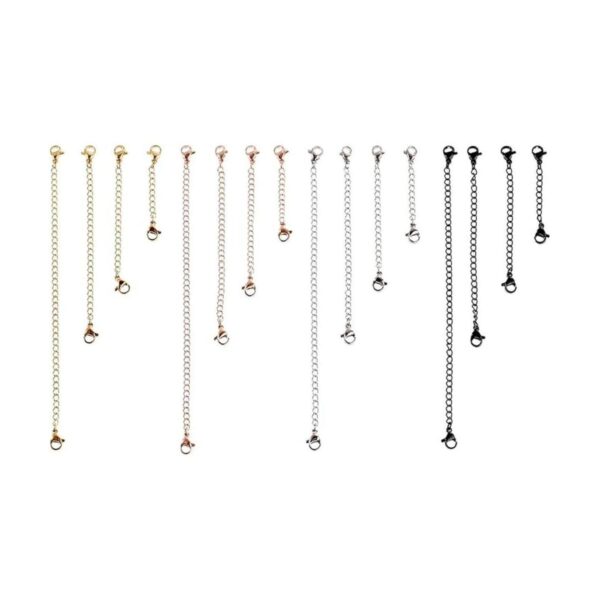 TecUnite 16 piezas de acero inoxidable para hacer joyas 4_5