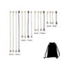 TecUnite 16 piezas de acero inoxidable para hacer joyas 4_2