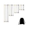 TecUnite 16 piezas de acero inoxidable para hacer joyas 4_1