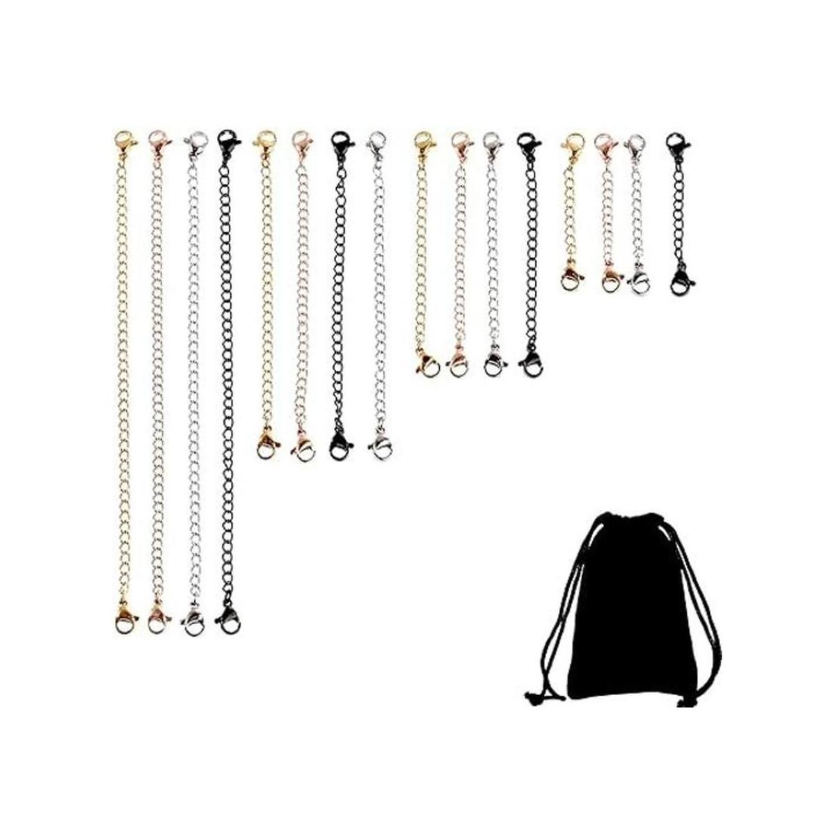 TecUnite 16 piezas de acero inoxidable para hacer joyas 4
