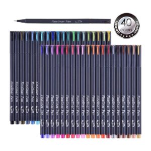 Tebik Paquete de 45 bolígrafos de colores bolígrafos de_1
