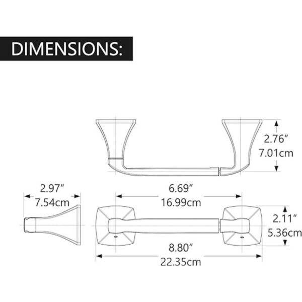 Pieza de repuesto para Moen YB5108ORB Voss Collection_2