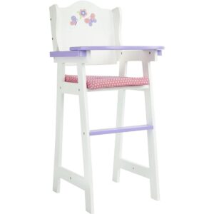 Olivias Little World Trona alta de madera para muñeca de_1