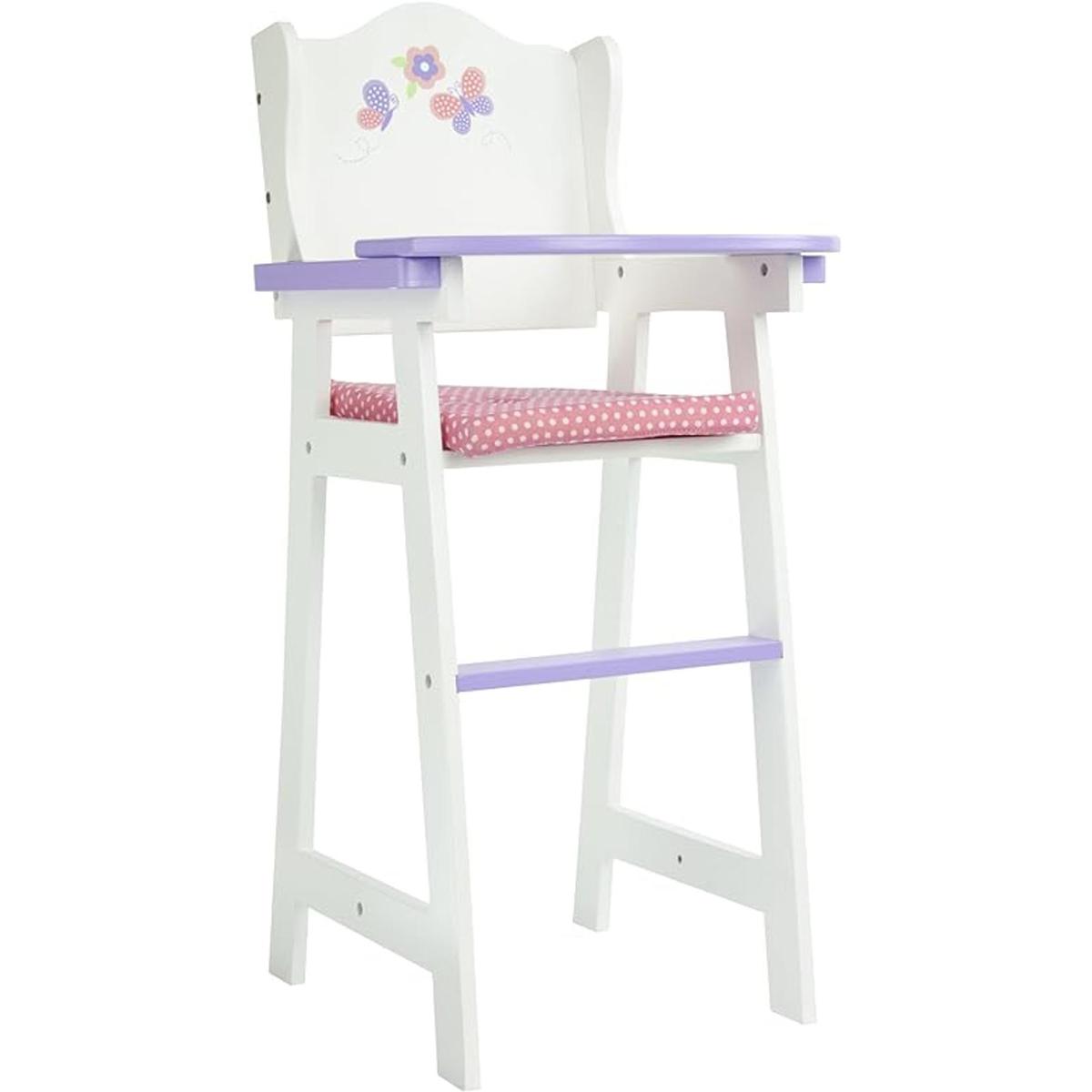 Olivias Little World Trona alta de madera para muñeca de