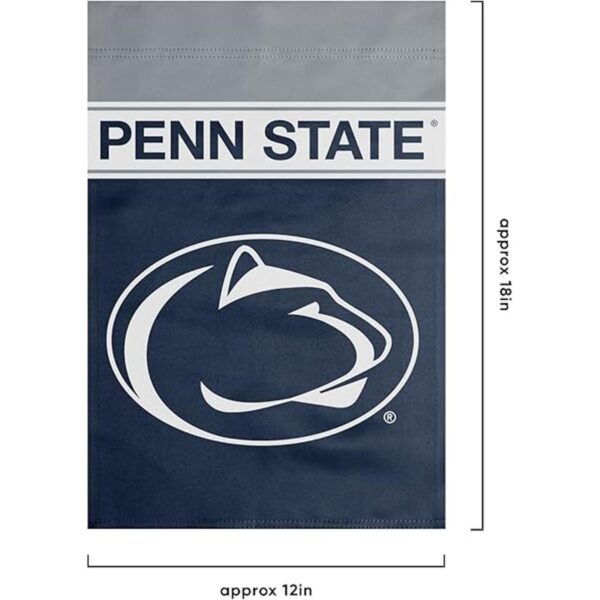 FOCO NCAA Bandera de jardín con logotipo de doble cara_3