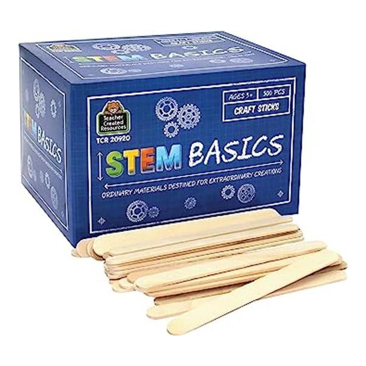 STEM Basics Palitos para manualidades 500 unidades