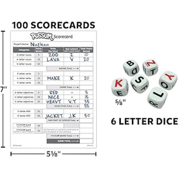 Juego de dados Possum_4