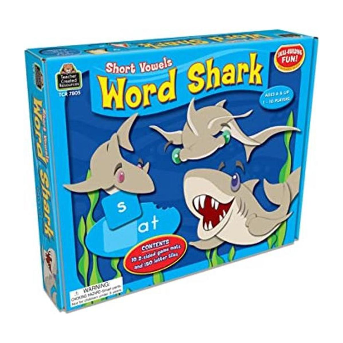 Teacher Created Resources Word Shark Juego de vocales