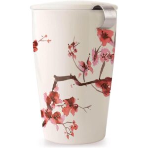Tea Forte KATI Taza de cerámica con infusor de té y tapa_1