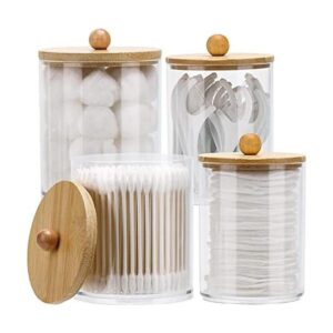Tbestmax Qtip Juego de 4 bolas de algodón hisopo de