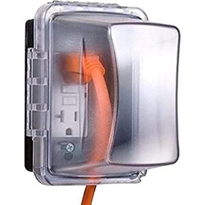 Protector impermeable para tomacorriente exterior 4 38_1
