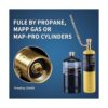 Mapp Antorcha de gas cabeza de antorcha de propano de