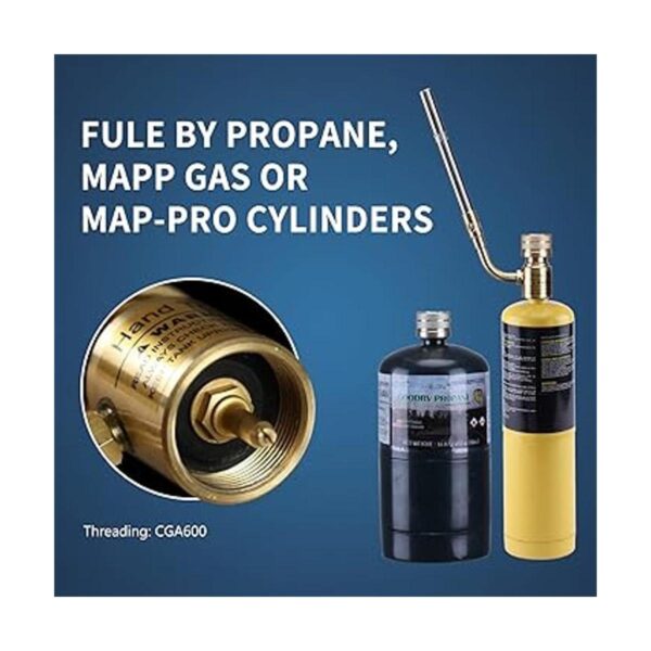 Mapp Antorcha de gas cabeza de antorcha de propano de