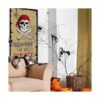 Bandera para puerta de Beware of Pirates decoración de