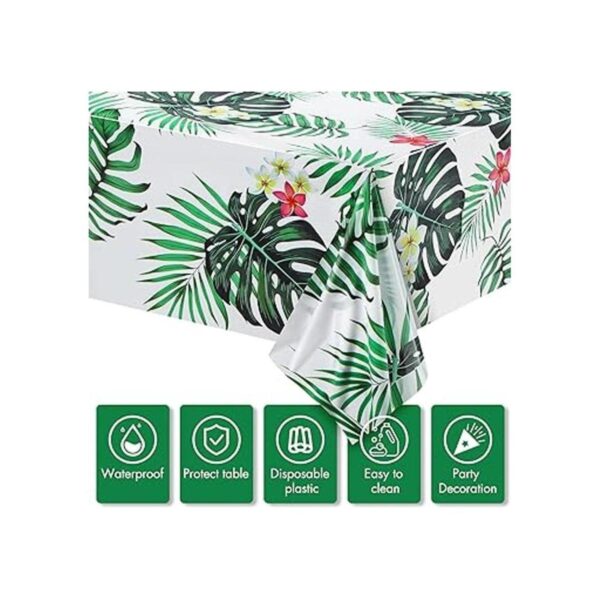 Mantel de 5 piezas con diseño de animales de la selva_3