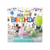Telón de fondo para perro de feliz cumpleaños pancarta de