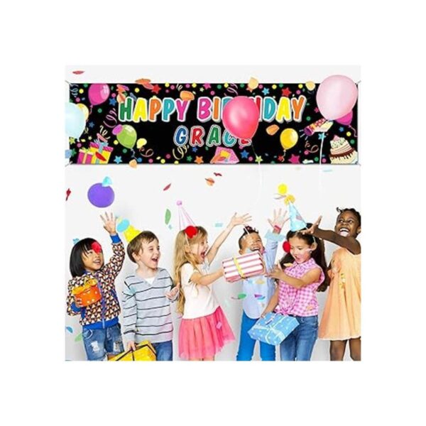 Banner de cumpleaños personalizado con nombre pancarta_5