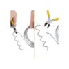 Tatuo Alambre de aluminio plateado de 32.8 ft 0.118 in_4