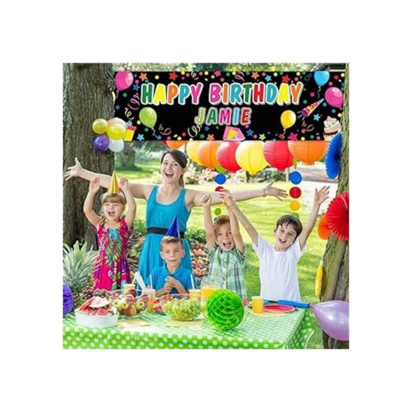 Banner de cumpleaños personalizado con nombre pancarta_4