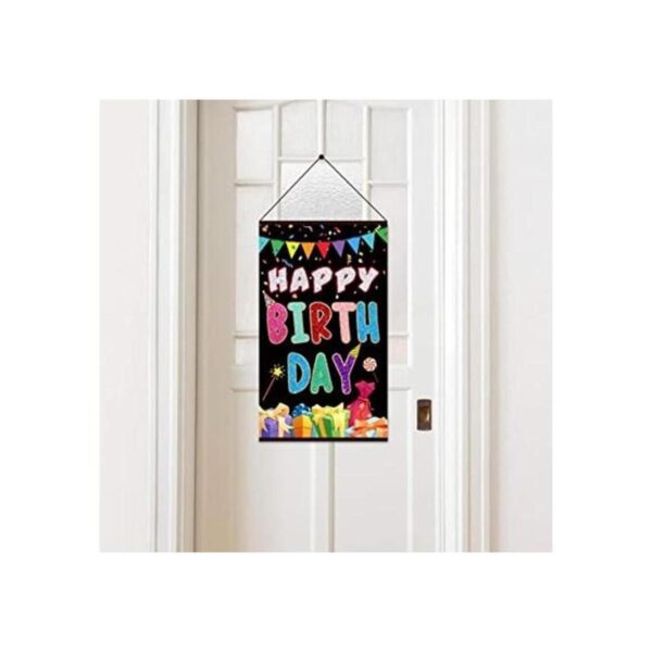 Tatuo Cartel colorido de feliz cumpleaños para colgar en_1