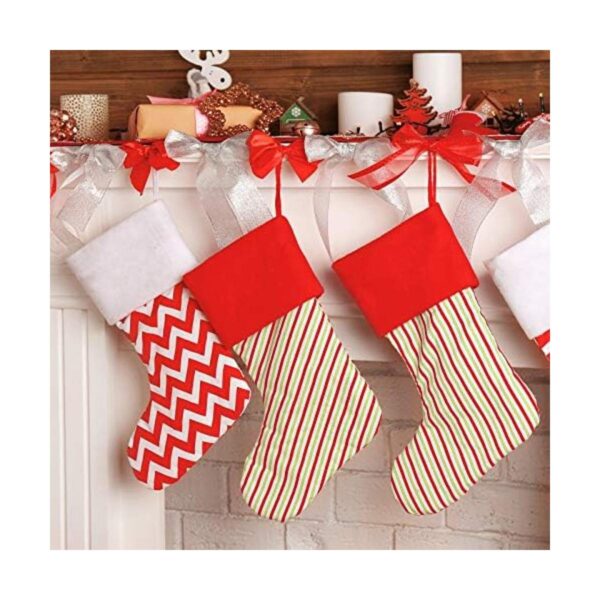 40 piezas de tela de Navidad para acolchar cuadrados_2