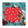 40 piezas de tela de Navidad para acolchar cuadrados_4