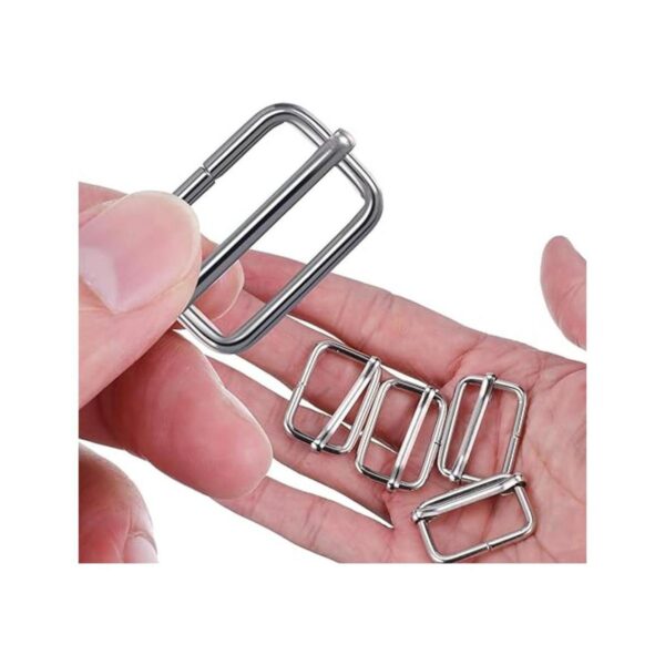 Tatuo Hebilla deslizante de metal de 1.0 in con hebilla