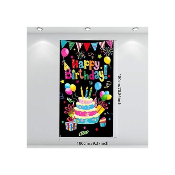 Tatuo Cartel colorido de feliz cumpleaños cubierta de_2