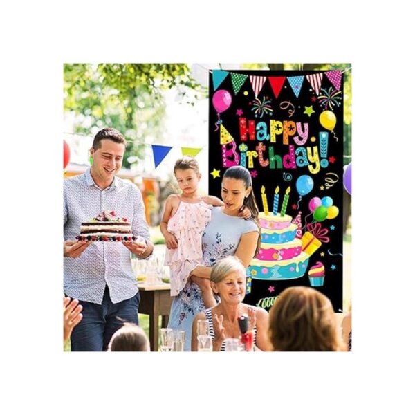 Tatuo Cartel colorido de feliz cumpleaños cubierta de_4