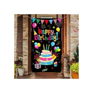 Tatuo Cartel colorido de feliz cumpleaños cubierta de_1