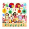 Juego de 39 piezas de decoración de barra de tacos para