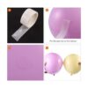 Tatuo 112 piezas bebé azul rosa globo arco kit género