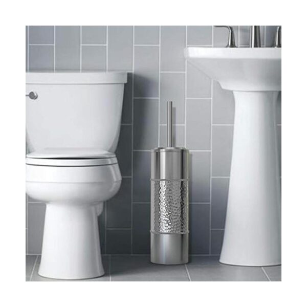 Nusteel TBHHS17 Escobilla de baño con mango cerdas