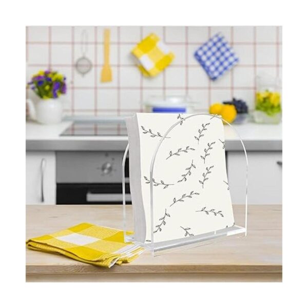 Tasybox Servilletero de acrílico para mesas de cocina